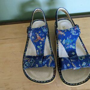 Ladies Alegria Multicolored Sandals